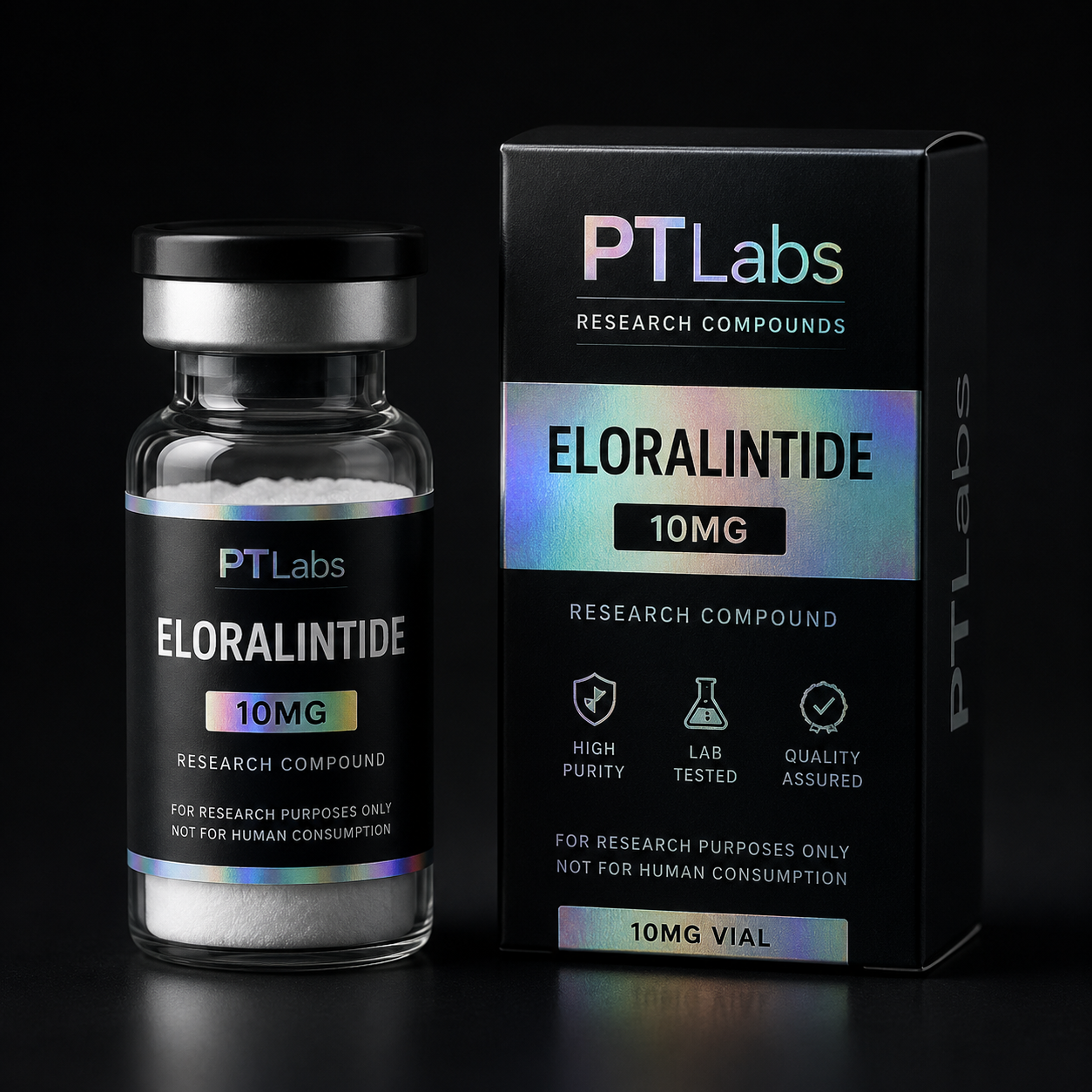 Eloralintide 10mg vial PTLabs peptides research compound