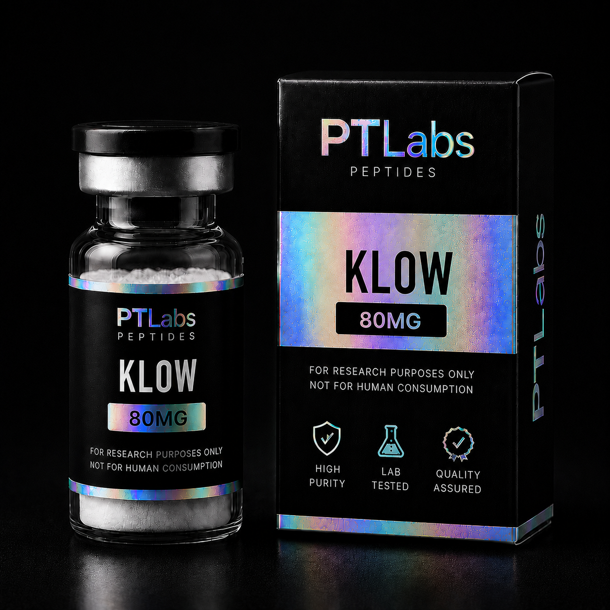 80 mg klow 80mg Peptide Blend bpc-157 vs stem cells AIDA Galactomyces Flavor:mixed berry