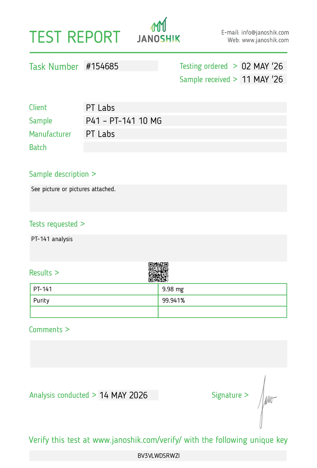 PT-141 10mg Vial | PTLabs Peptides