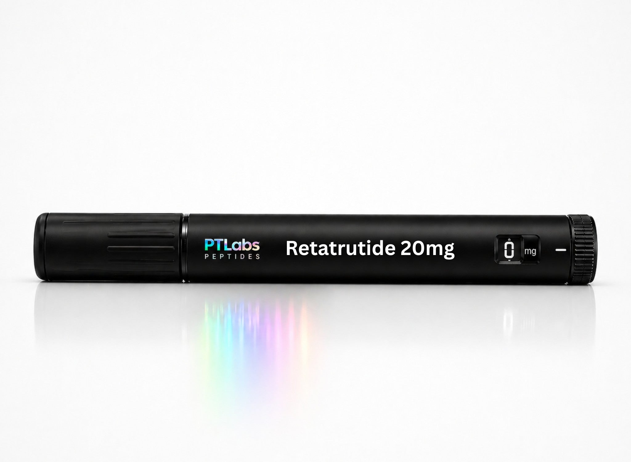 Retatrutide 20mg loaded peptide pen PTLabs black pen product image