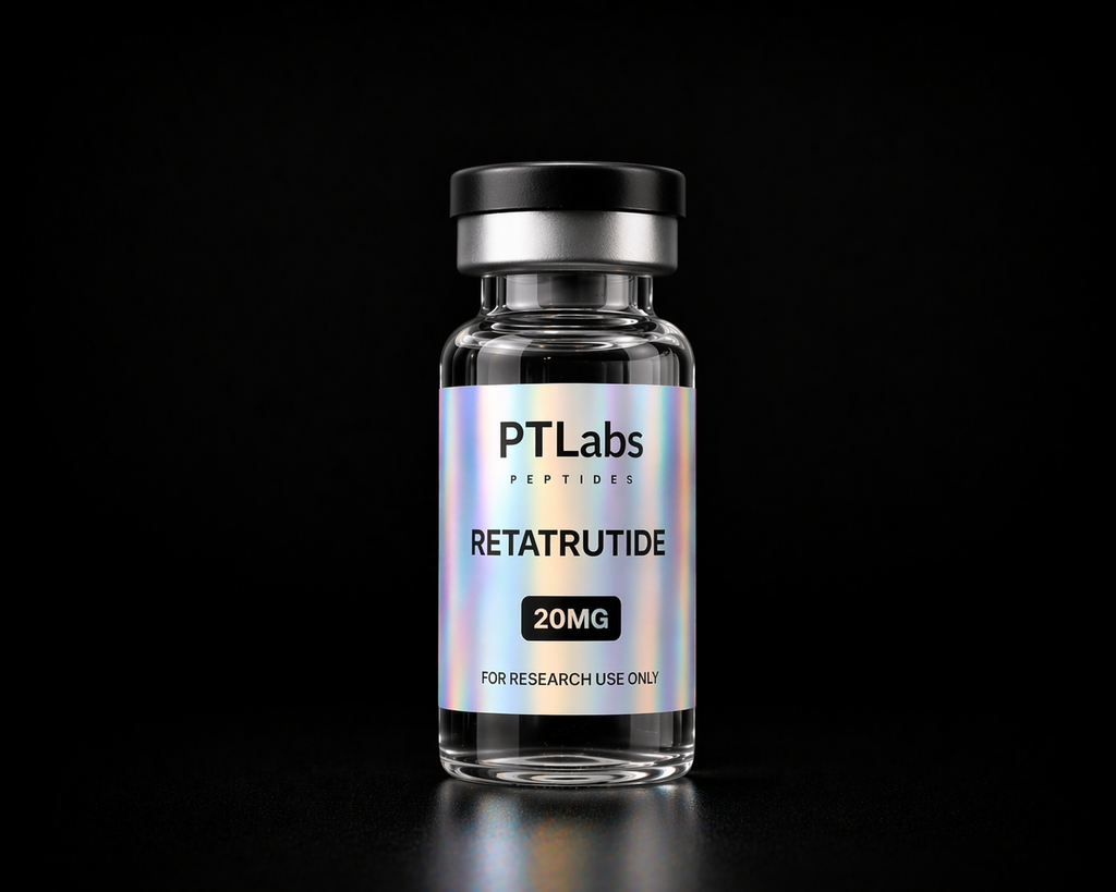Retatrutide 20mg vial PTLabs peptides research compound